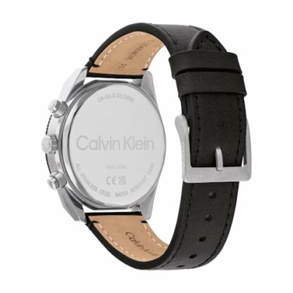 Calvin Klein Analogue Multifunction Quartz Watch for Men Impact Collection with Stainless Steel or Leather Bracelet - Image 4
