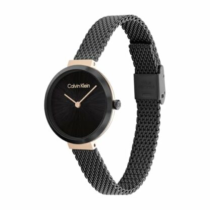 Calvin Klein Analogue Quartz Watch for Women with Stainless Steel mesh Bracelet - Image 3