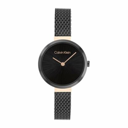 Calvin Klein Analogue Quartz Watch for Women with Stainless Steel mesh Bracelet - Image 2
