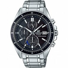 Casio Mens Analogue Classic Quartz Watch with Stainless Steel Strap EFS-S510D-1AVUEF, Silver