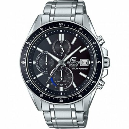 Casio Mens Analogue Classic Quartz Watch with Stainless Steel Strap EFS-S510D-1AVUEF, Silver - Image 2