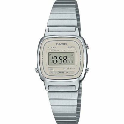 Casio Women's Digital Quartz Watch with Stainless Steel Strap LA670WEA-8AEF 2 Casio Women's Digital Quartz Watch with Stainless Steel Strap LA670WEA-8AEF - Image 2