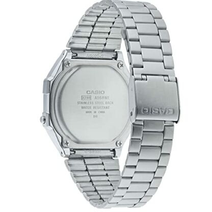 Casio Women's Digital Quarz Watch with Stainless Steel Strap A168WEHA-9AEF - Image 3