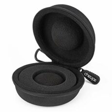 Cheopz Travel Watch Case Single Storage Box for Wristwatches & Smart Watches up to 50mm, Black