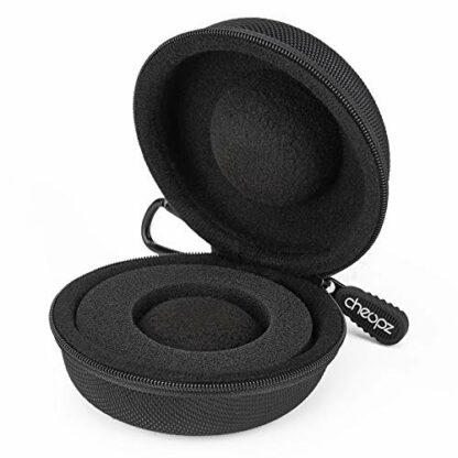 Cheopz Travel Watch Case Single Storage Box for Wristwatches & Smart Watches up to 50mm, Black - Image 2