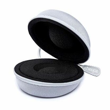 Cheopz Travel Watch Case Single Storage Box for Wristwatches & Smart Watches up to 50mm, Silver 2 Cheopz Travel Watch Case Single Storage Box for Wristwatches & Smart Watches up to 50mm, Silver - Image 2