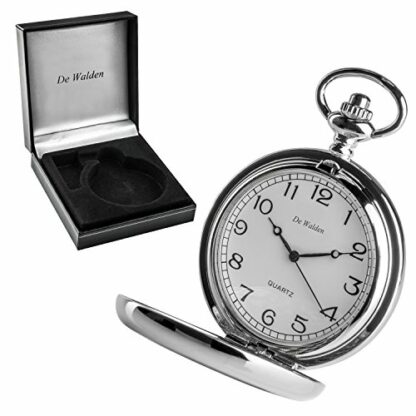 De Walden Boy’s Confirmation Engraved St Christopher Pocket Watch Gift Box - Image 3