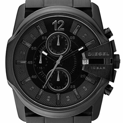 Diesel Watch for Men Master Chief Chrono, Three Hand Movement, Stainless Steel Case with a Stainless Steel Strap - Image 3