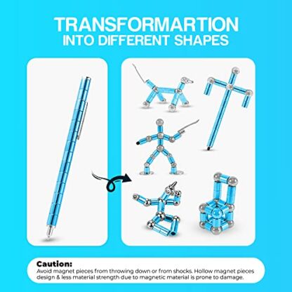 Elegancy Fidget Pen Magnetic Balls | Magnetic Pen Fidget Toys for Kids Gifts For Men | Boys Toys Fidgets Gifts for Teenage Girl Gifts 4 Elegancy Fidget Pen Magnetic Balls | Magnetic Pen Fidget Toys for Kids Gifts For Men | Boys Toys Fidgets Gifts for Teenage Girl Gifts - Image 4