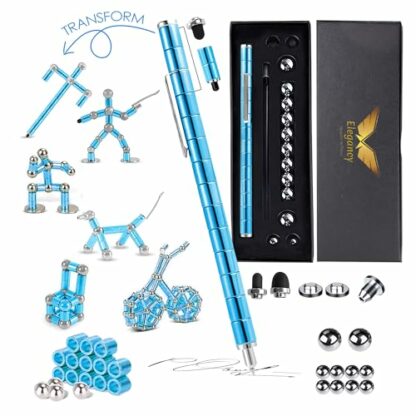 Elegancy Fidget Pen Magnetic Balls | Magnetic Pen Fidget Toys for Kids Gifts For Men | Boys Toys Fidgets Gifts for Teenage Girl Gifts 2 Elegancy Fidget Pen Magnetic Balls | Magnetic Pen Fidget Toys for Kids Gifts For Men | Boys Toys Fidgets Gifts for Teenage Girl Gifts - Image 2
