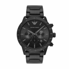 Emporio Armani Watch for Men, Chronograph Watch, 43mm case size