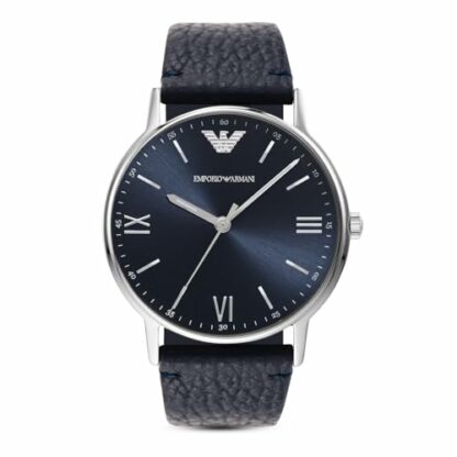 Emporio Armani Watch for Men, Three-Hand, Stainless Steel Watch, 41mm case size - Image 4