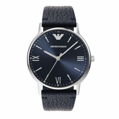 Emporio Armani Watch for Men, Three-Hand, Stainless Steel Watch, 41mm case size - Image 2