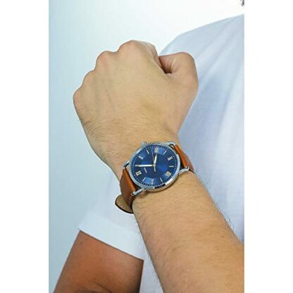 FOSSIL Copeland Watch for Men, Quartz Movement with Stainless Steel or Leather Strap - Image 4