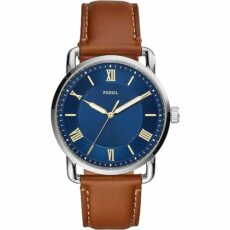 FOSSIL Copeland Watch for Men, Quartz Movement with Stainless Steel or Leather Strap