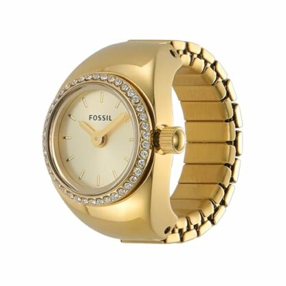 Fossil Watch Ring for Women, Quartz Movement with Stainless Steel Strap - Image 4