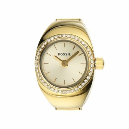 Fossil Watch Ring for Women, Quartz Movement with Stainless Steel Strap - Image 2