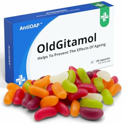 Funny Rude Joke Pill Tablets Box Oldgitamol Prank with Jelly Beans Sweets Gift for Men Him Secret Santa Christmas Stocking Filler April Fools Day Birthday Gifts Rude Presents for Boyfriend Dad 2 Funny Rude Joke Pill Tablets Box Oldgitamol Prank with Jelly Beans Sweets Gift for Men Him Secret Santa Christmas Stocking Filler April Fools Day Birthday Gifts Rude Presents for Boyfriend Dad - Image 2