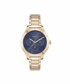 HUGO Analogue Multifunction Quartz Watch for Women with Carnation Gold Colored Stainless Steel Bracelet - 1540092