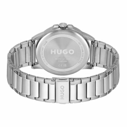 HUGO Analogue Quartz Watch for Men with Silver Stainless Steel Bracelet - 1530246 - Image 4