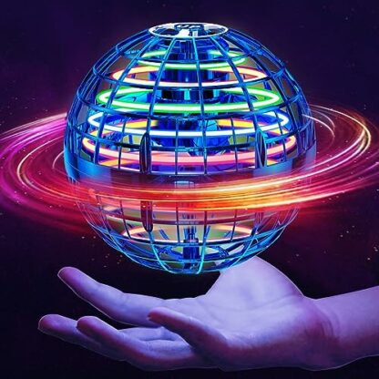 Ivtivfu Flying Ball Toy, Flying Orb Ball Toys, Wonder Sphere Magic Hover Ball Toy, Cool Stuff for Boys, Floating Ball Toy, Hand Fidget Spinner Mini Drone Boomerang Ball for Kids Adults 2 Ivtivfu Flying Ball Toy, Flying Orb Ball Toys, Wonder Sphere Magic Hover Ball Toy, Cool Stuff for Boys, Floating Ball Toy, Hand Fidget Spinner Mini Drone Boomerang Ball for Kids Adults - Image 2