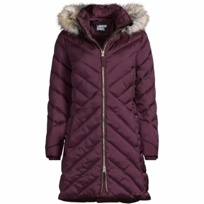 Lands' End Women's Insulated Cozy Fleece Lined Primaloft Coat 4 Lands' End Women's Insulated Cozy Fleece Lined Primaloft Coat - Image 4