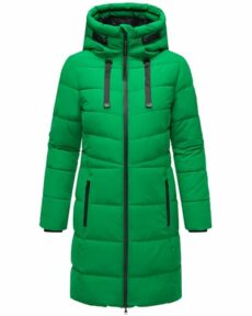 MARIKOO Natsukoo XVI Women's Winter Coat Warm Quilted Coat Long with Adjustable Hood and High Collar XS-3XL