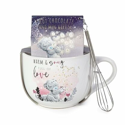 Me to You Tatty Teddy Hot Chocolate and Mini Whisk Gift Set - Official Collection AGZ01184, Silver 2 Me to You Tatty Teddy Hot Chocolate and Mini Whisk Gift Set - Official Collection AGZ01184, Silver - Image 2