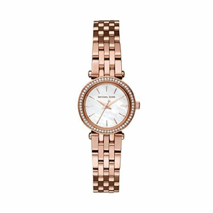 Michael Kors Darci Watch for Women, Quartz movement with Stainless steel or Leather strap - Image 2