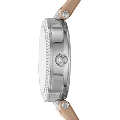 Michael Kors Parker Watch for Women, Chronograph Movement with Stainless Steel or Leather Strap - Image 4