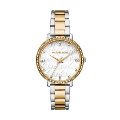 Michael Kors Pyper Uhr für Damen, Quarzwerk mit Edelstahl- oder Lederarmband - Image 2