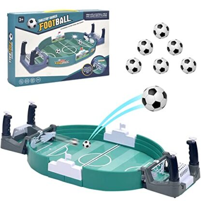 Mini Table Top Football Game, Table Soccer Game with 6 Footballs, Table Interactive Game for Kids and Adults, Table Football Board Games for Christmas Birthday Gifts - Football Gifts for Boys 2 Mini Table Top Football Game, Table Soccer Game with 6 Footballs, Table Interactive Game for Kids and Adults, Table Football Board Games for Christmas Birthday Gifts - Football Gifts for Boys - Image 2
