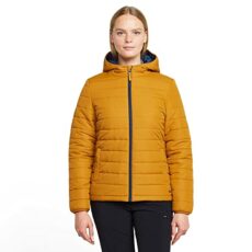 Peter Storm Women’s Blisco II Jacket with Hood & 2 Pockets, Insulated, Water-resistant & Lightweight Puffer Coat for Cold Weather & Winter, Walking, Hiking & Outdoor Recreation