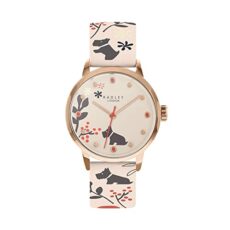 RADLEY Floral Ladies Leather Strap Epping Forest Watch RY2930A