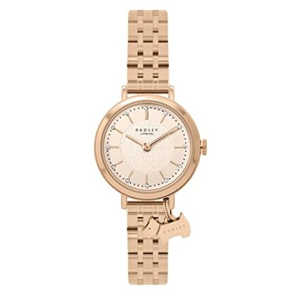 RADLEY Ladies Selby Street Rose Gold Stainless Steel Link Bracelet Analogue Watch RY4622 - Image 2