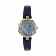 RADLEY West View Ladies Navy Leather Strap T-Bar Small Dial Watch RY2972