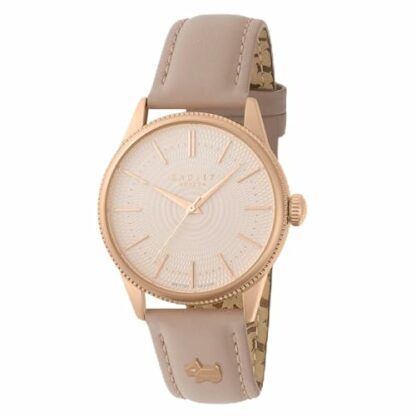 RADLEY Women's Rose Gold Plated Cobweb Leather Strap Quartz Analogue Watch RY21708 - Image 2