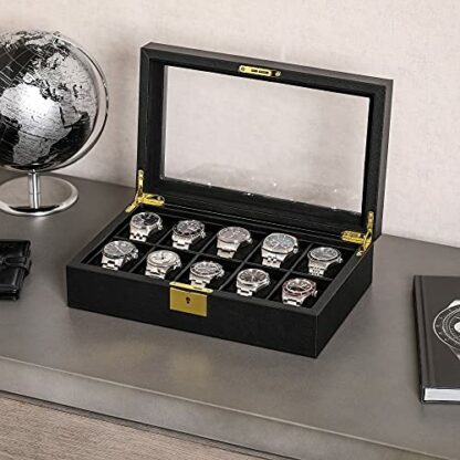 ROTHWELL 10 Slot Leather Watch Box Parent - Image 3