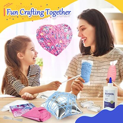 SAITCPRY 3D String Art, 8 9 10 11 Year Old Girl Gifts for 8-14 Year Olds Age 8-10 Craft Kits for Age 8 9 10 Kids Xmas /Christmas Gifts Stocking Fillers DIY Lantern 3 SAITCPRY 3D String Art, 8 9 10 11 Year Old Girl Gifts for 8-14 Year Olds Age 8-10 Craft Kits for Age 8 9 10 Kids Xmas /Christmas Gifts Stocking Fillers DIY Lantern - Image 3
