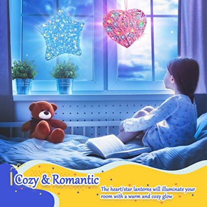 SAITCPRY 3D String Art, 8 9 10 11 Year Old Girl Gifts for 8-14 Year Olds Age 8-10 Craft Kits for Age 8 9 10 Kids Xmas /Christmas Gifts Stocking Fillers DIY Lantern 4 SAITCPRY 3D String Art, 8 9 10 11 Year Old Girl Gifts for 8-14 Year Olds Age 8-10 Craft Kits for Age 8 9 10 Kids Xmas /Christmas Gifts Stocking Fillers DIY Lantern - Image 4