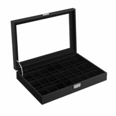 SONGMICS Watch Box, Lockable Watch Case