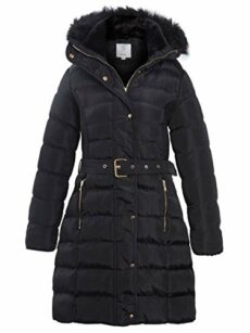 SS7 Women's Padded Faux Fur Parka Coat