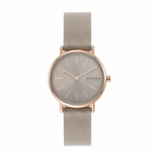 Skagen Signatur Watch for Women, Quartz Movement with Stainless Steel or Leather Strap