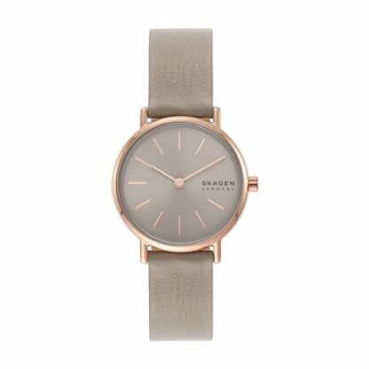 Skagen Signatur Watch for Women, Quartz Movement with Stainless Steel or Leather Strap - Image 2