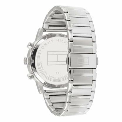 Tommy Hilfiger Analogue Multifunction Quartz Watch for Men with Silver Stainless Steel Bracelet - 1710401 - Image 4