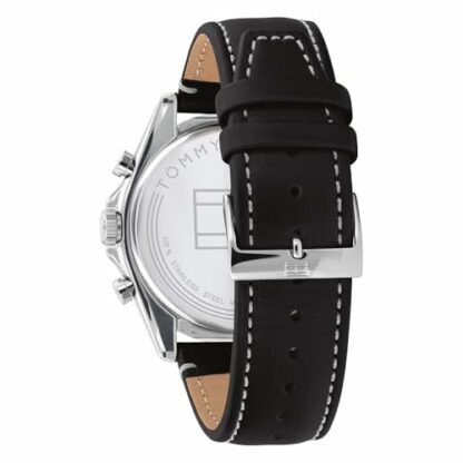 Tommy Hilfiger Analogue Multifunction Quartz Watch for Men with Silver Stainless Steel or Leather Bracelet - Image 4