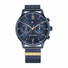 Tommy Hilfiger Analogue Multifunction Quartz Watch for women with Stainless Steel mesh bracelet