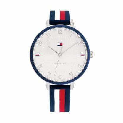 Tommy Hilfiger Analogue Quartz Watch for women with Multicolor Silicone or Lether bracelet - Image 2