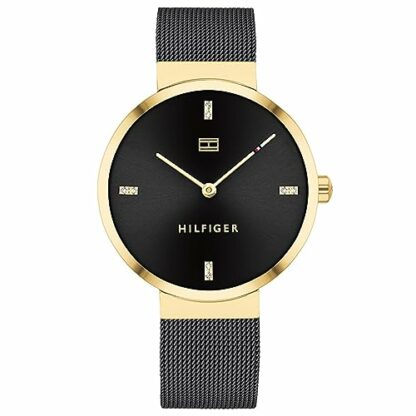 Tommy Hilfiger Watch for Women with Carnation Gold Colored Stainless Steel mesh Bracelet - Image 2