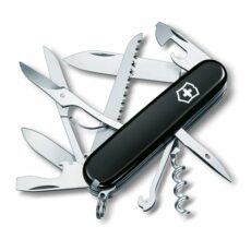 Victorinox Huntsman Swiss Army Pocket Knife, Medium, Multi Tool, 15 Functions, Large Blade, Bottle Opener